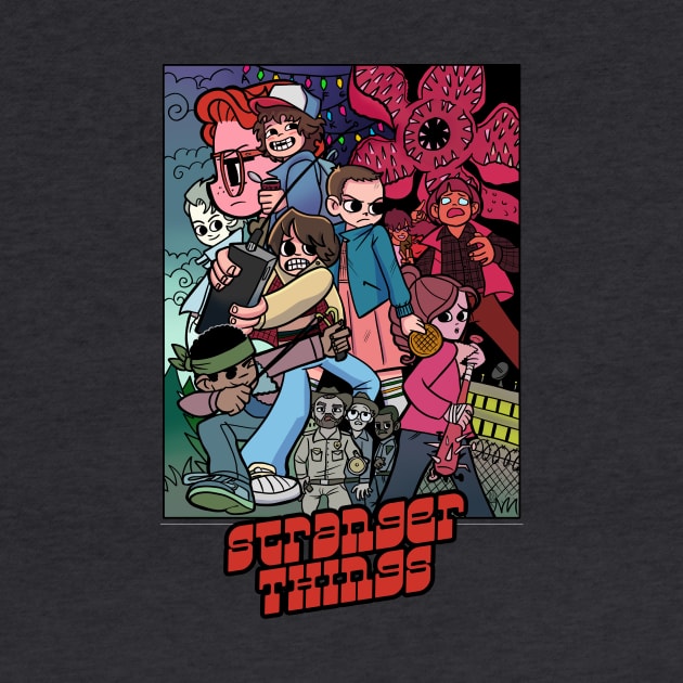 Stranger Things Vs The World by PinkInDetroit